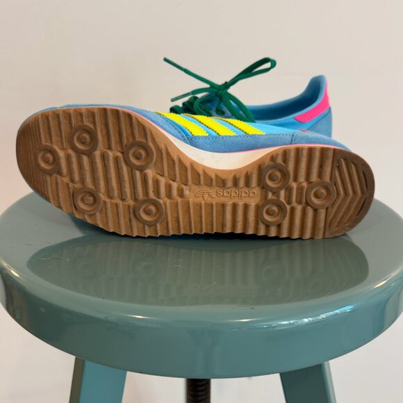 2025 Adidas Women's SL72 OG 'Sky Rush Solar Yellow Satin' - Size 7 - Picture 9 of 9